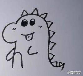 吃瓜小恐龙画,吃瓜小恐龙的趣味日常